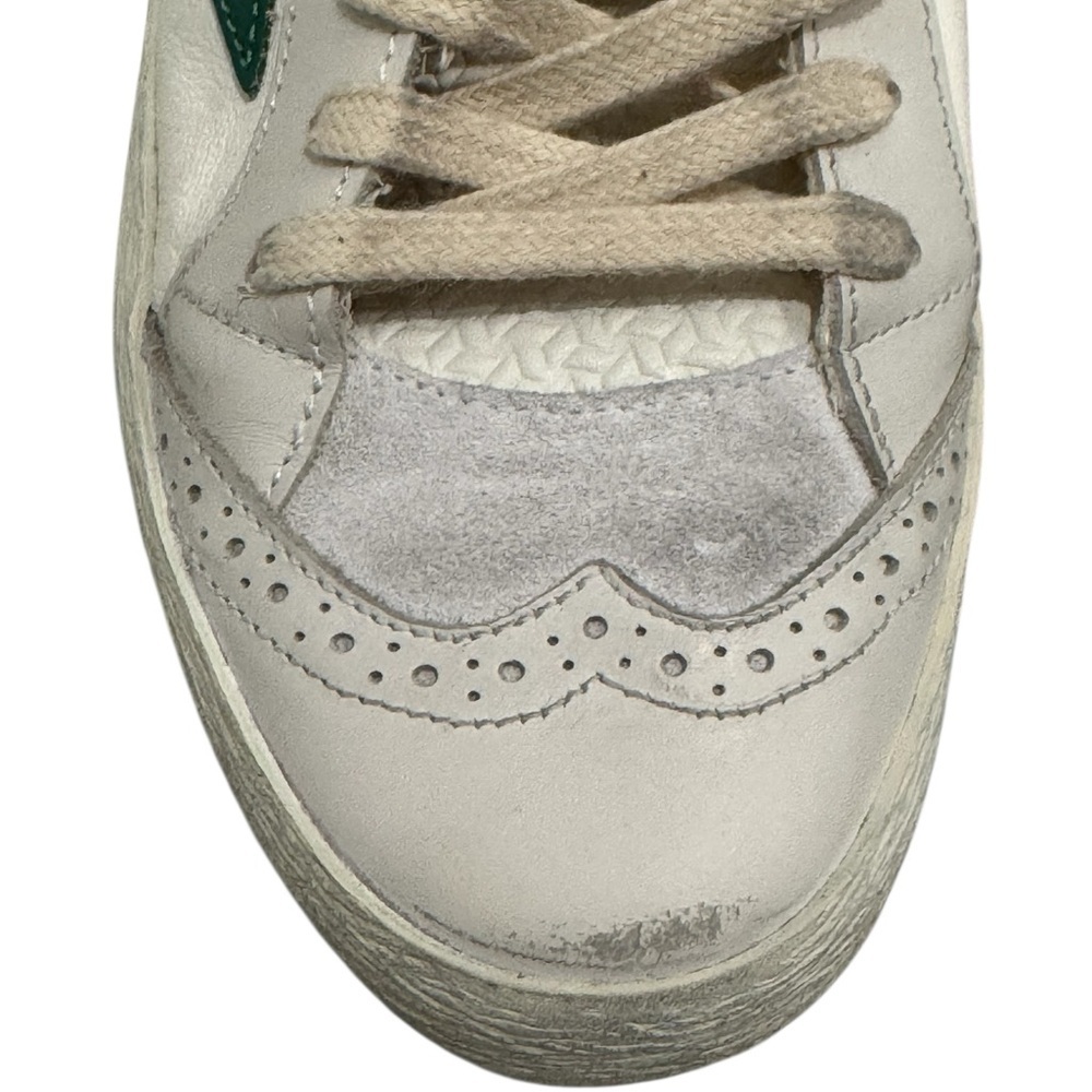 Golden Goose Women's Mid Star Cream Milky Green IT38/ US 8 NWT - Picture 11 of 12